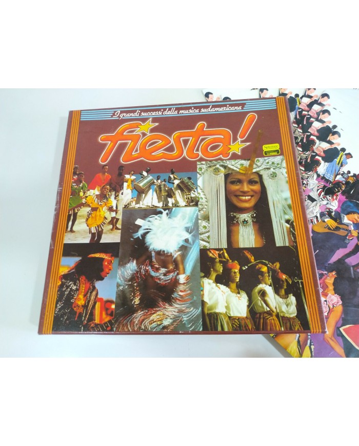Fiesta Succesi Nusica Sudamericana Collection Box - 8 x LP 12" Vinilo VG/VG - 3T