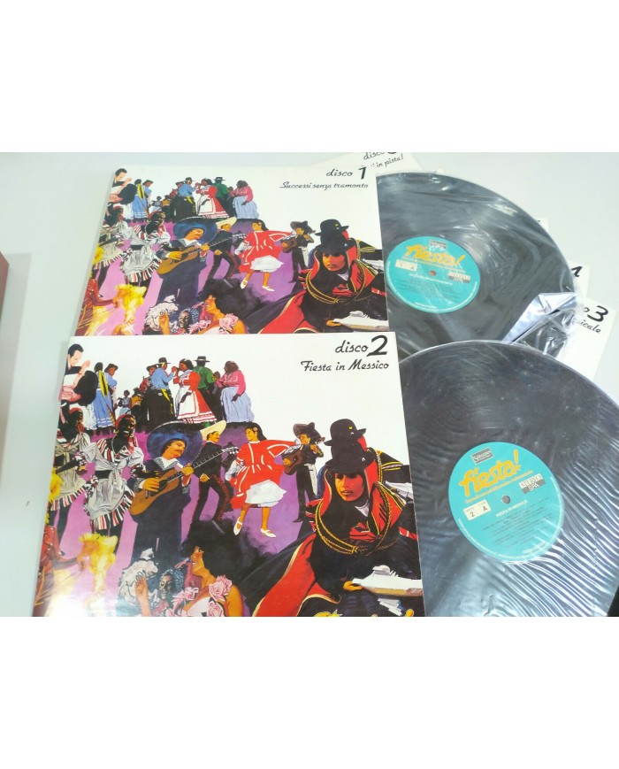 Fiesta Succesi Nusica Sudamericana Collection Box - 8 x LP 12" Vinilo VG/VG - 3T