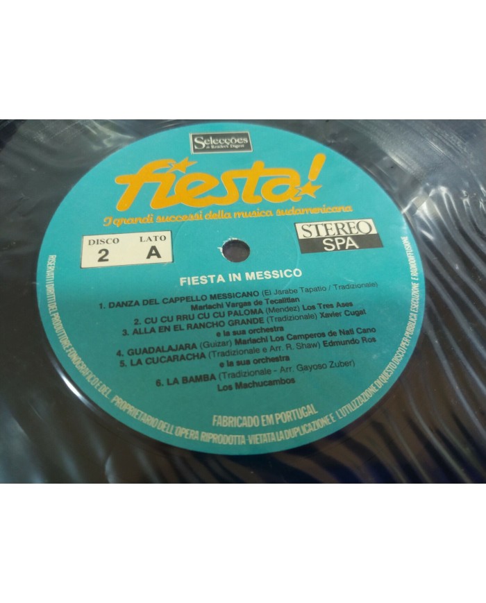 Fiesta Succesi Nusica Sudamericana Collection Box - 8 x LP 12" Vinilo VG/VG - 3T
