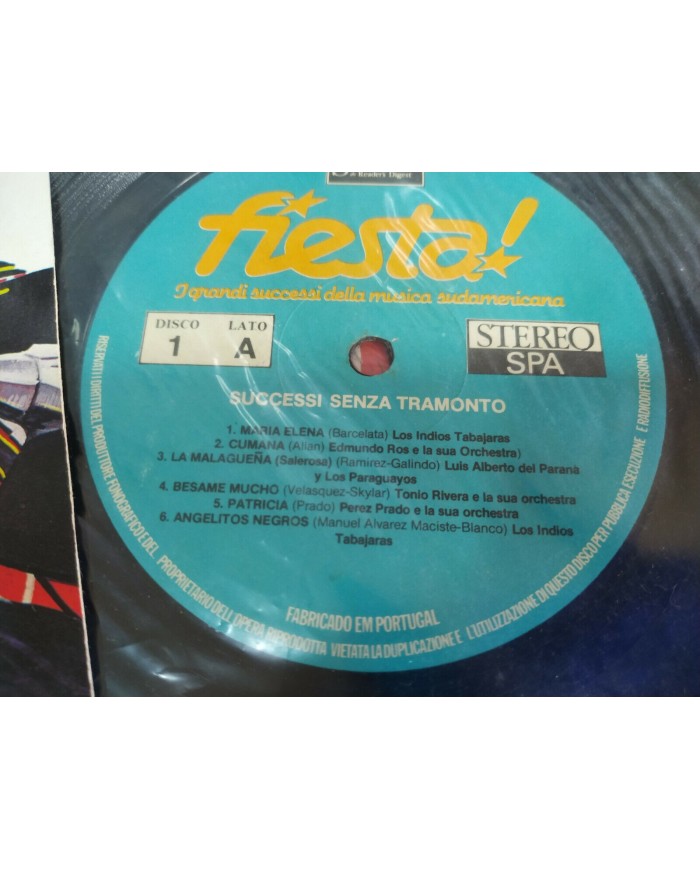 Fiesta Succesi Nusica Sudamericana Collection Box - 8 x LP 12" Vinilo VG/VG - 3T