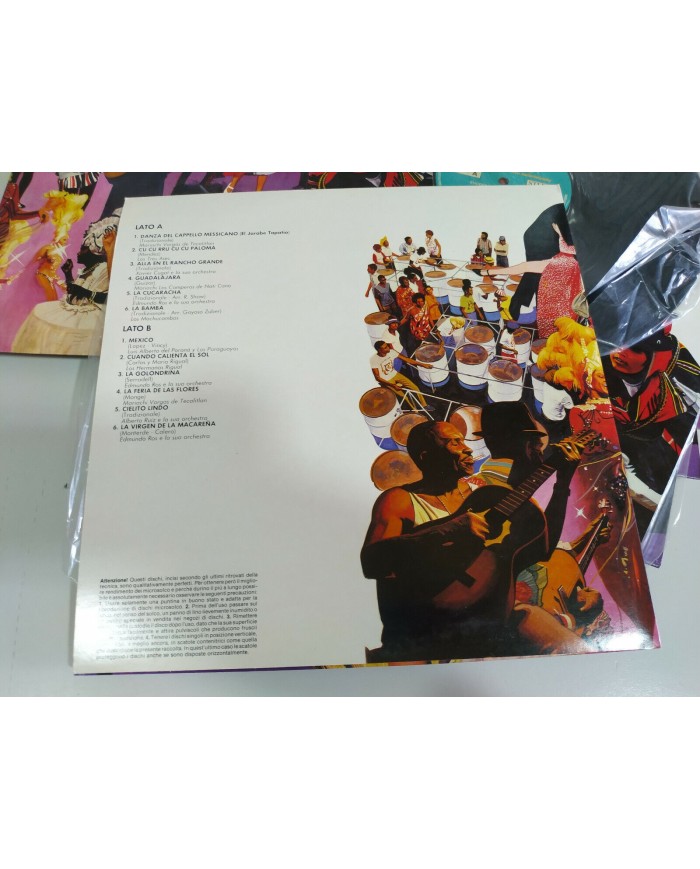 Fiesta Succesi Nusica Sudamericana Collection Box - 8 x LP 12" Vinilo VG/VG - 3T
