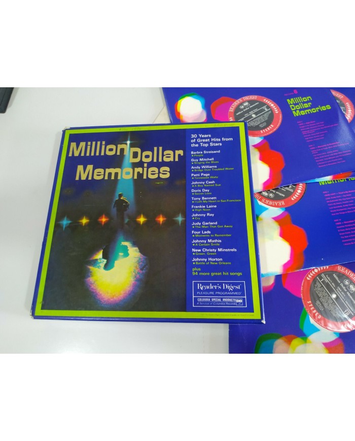 Million Dollar Memories 1941-1971 Collection Box - 10 x LP 12" Vinilo VG/VG 3T