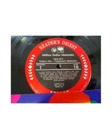 Million Dollar Memories 1941-1971 Collection Box - 10 x LP 12" Vinilo VG/VG 3T