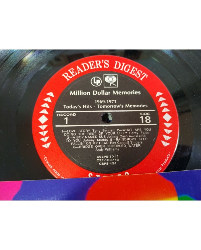 Million Dollar Memories 1941-1971 Collection Box - 10 x LP 12" Vinilo VG/VG 3T