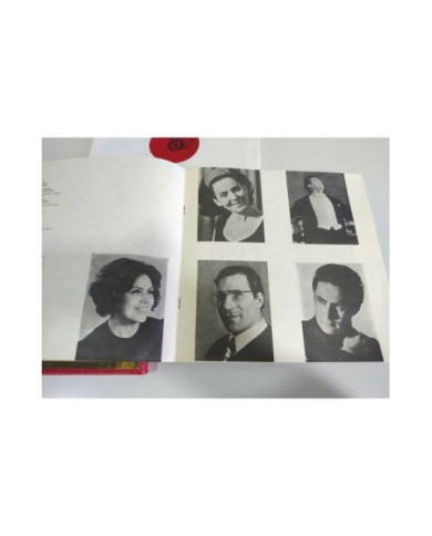 Verdi Aida Opera Bulgaria Edition Box 3 x LP + Libreto 12" Vinilo VG/VG 3T