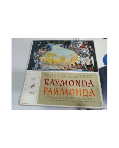 Glazounov Raymonda Rusia Edition Box 3 x LP + Libreto 12" Vinilo VG/VG 3T