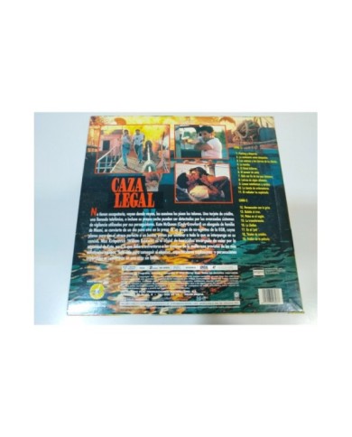 Caza Legal Cindy Crawford William Baldwin - Laserdisc LD ESPA?OL Caza Legal Cindy Crawford William Baldwin - Laserdisc LD ESPA?OL