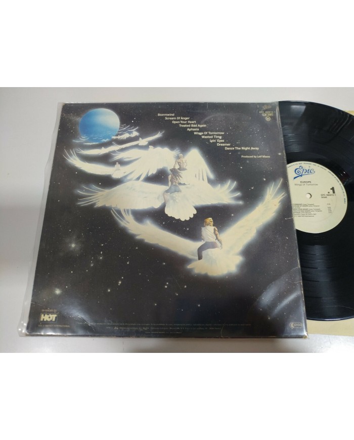Europe Wings of Tomorrow 1984 Epic Spain Edition - LP Vinilo 12" VG/VG 3T