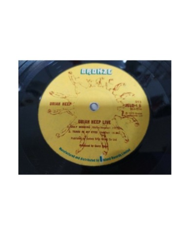Uriah Heep Live 1973 Bronze EU Edition - 2 x LP Vinilo 12" G+/G+ - 3T
