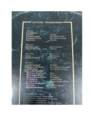 Uriah Heep Live 1973 Bronze EU Edition - 2 x LP Vinilo 12" G+/G+ - 3T