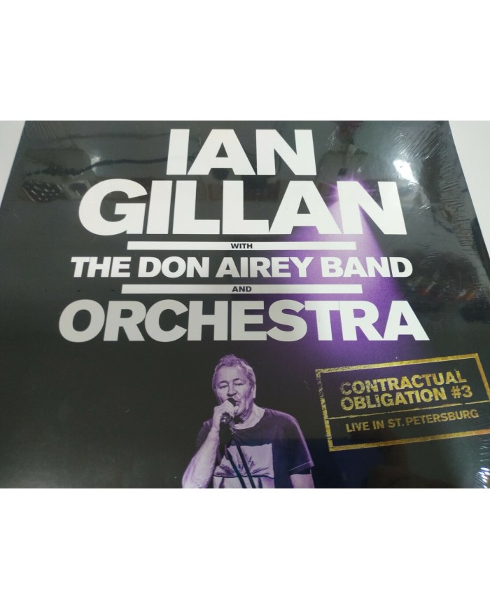 Ian Gillan Contractual Obligation Live St Petersburg 3 x LP Vinilo 12" NUEVO 3T