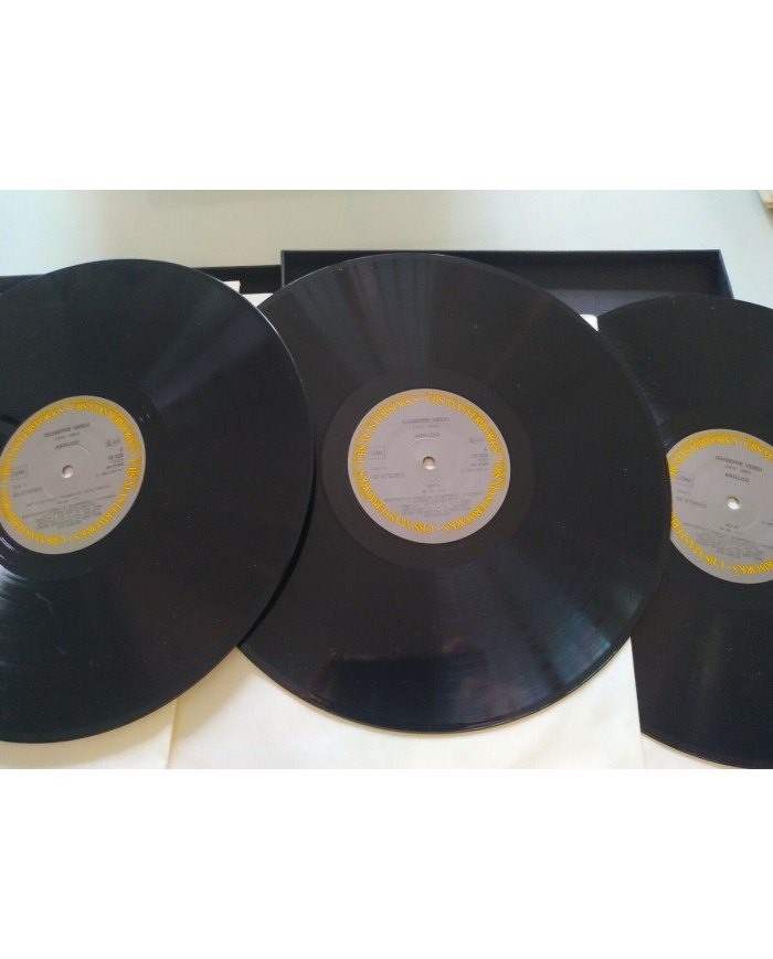 Montserrat Caballe Verdi Aroldo 1980 CBS - Hard Box 3 x LP Vinilo 12" VG/VG - 3T