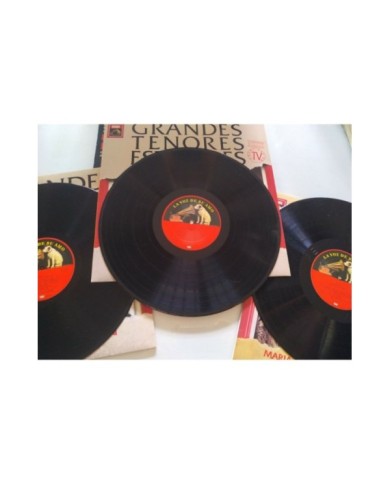 Grandes Tenores Sopranos Pavarotti Callas Caballe - 5 x LP Vinilo 12" VG/VG - 3T