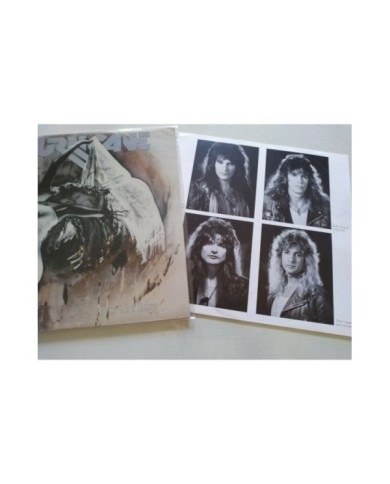 Hurricane Over the Edge 1988 Enigma Records USA Ed - LP 12" Vinilo VG/VG - 4T