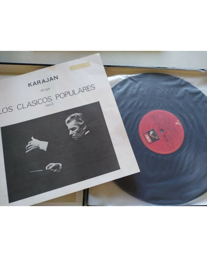 Karajan Clasicos Populares Borodin Sibelius Box - 5 x LP 12" Vinilo VG/VG - 3T