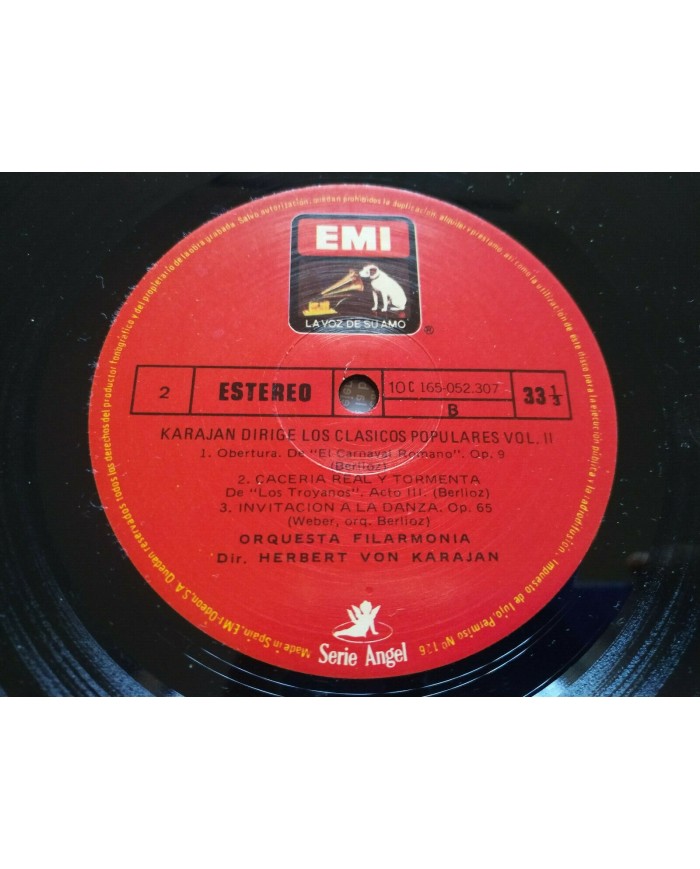 Karajan Clasicos Populares Borodin Sibelius Box - 5 x LP 12" Vinilo VG/VG - 3T