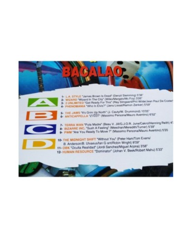 Techno + Makina & Bacalao Compilation 1992 - 2 x LP Vinilo 12" VG/VG - 3T