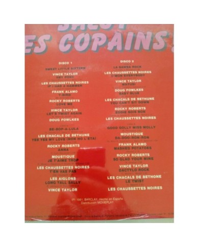Salut Les Copains Frank Alamo Vince Taylor 1981 - 2 x LP Vinilo 12" Nuevo - 3T