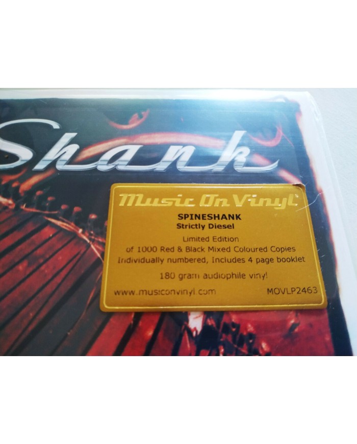 Spineshank Strictly Diesel Limited Edition Number 369 - LP Vinilo 12" NUEVO - 2T