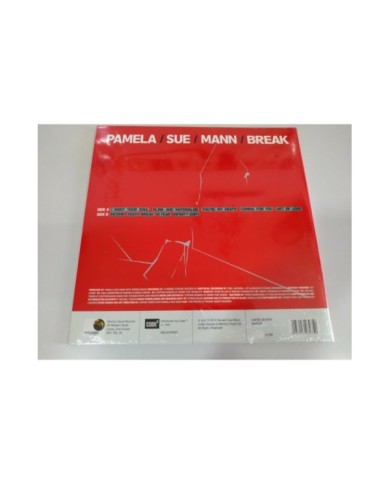 Pamela Sue Mann Break 2019 Limited to 500 Copies LP Vinilo 12" NUEVO - 4T