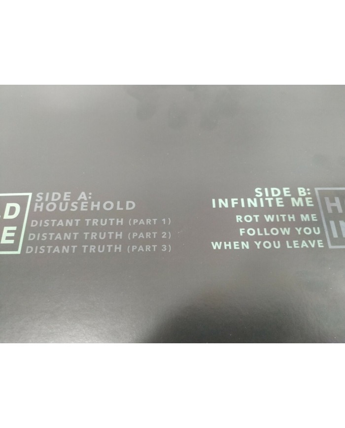 Household Infinite Me 2017 Indie Alternative - LP Vinilo Verde 12" VG+/VG+ - 3T