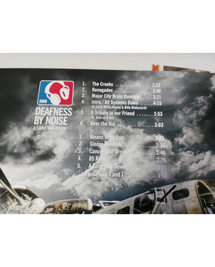 DEAFNESS BY NOISE DBN A LONG WAY DOWN - LP 12" VINILO MINT 2016 STRENGTH 4T