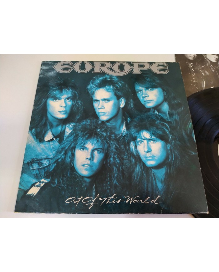 Europe Out of This World Spain Edition 1988 Epic LP Vinilo 12" VG/VG - 3T