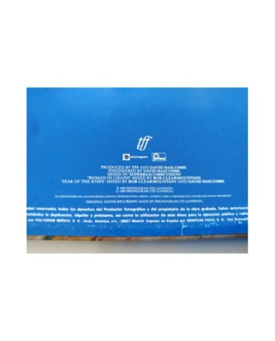 Tears For Fears The Seeds of Love 1989 Spain Edition - LP 12" Vinilo VG/VG - 4T