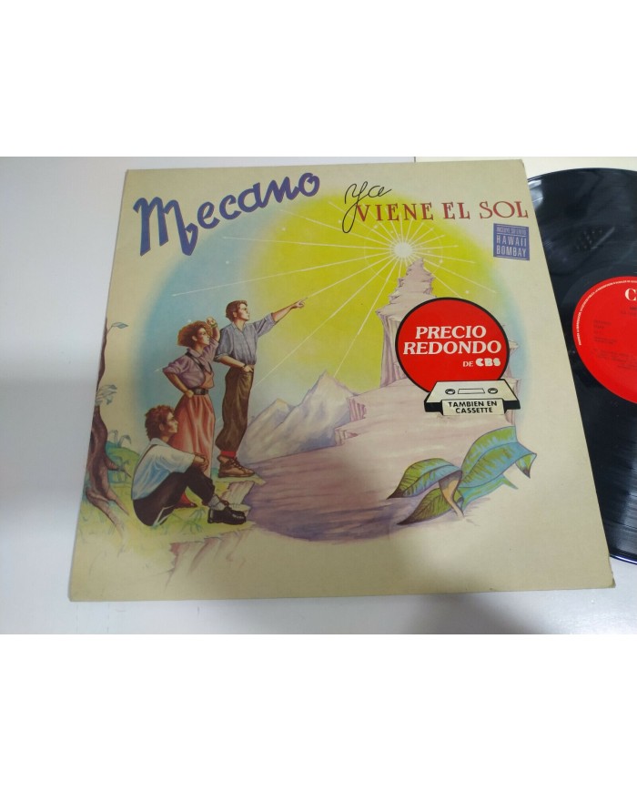 Mecano Ya Viene el Sol 1984 CBS Spain Edition - LP Vinilo 12" VG/VG - 3T