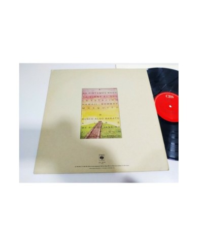 Mecano Ya Viene el Sol 1984 CBS Spain Edition - LP Vinilo 12" VG/VG - 3T