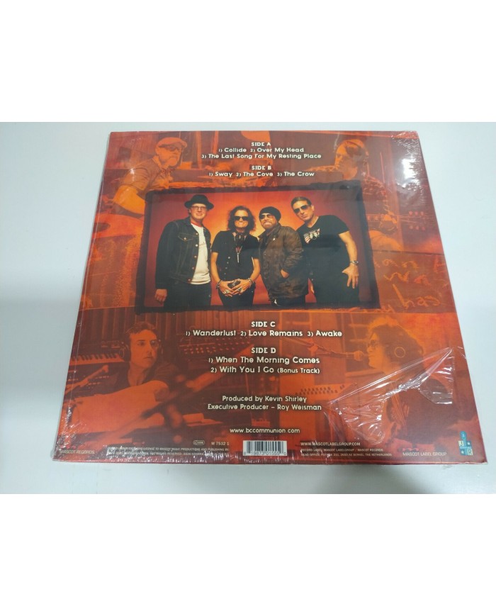 Black Country Communion BCCIV 2017 Mascot - 2 x LP Vinilo 12" Nuevo 4T