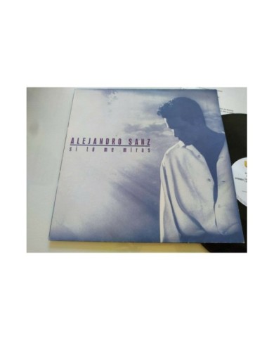 Alejandro Sanz Si Tu Me Miras First Press 1993 - LP 12" Vinilo - VG/VG - 4T