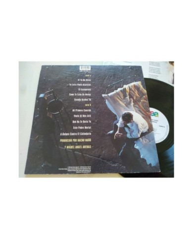 Alejandro Sanz Si Tu Me Miras First Press 1993 - LP 12" Vinilo - VG/VG - 4T