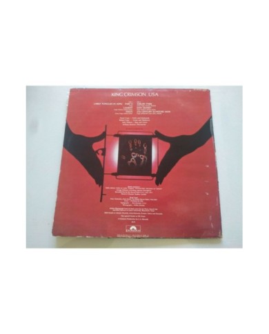 King Crimson U.S.A. USA 1975 Polydor Spain Edition - LP Vinilo 12" VG/VG