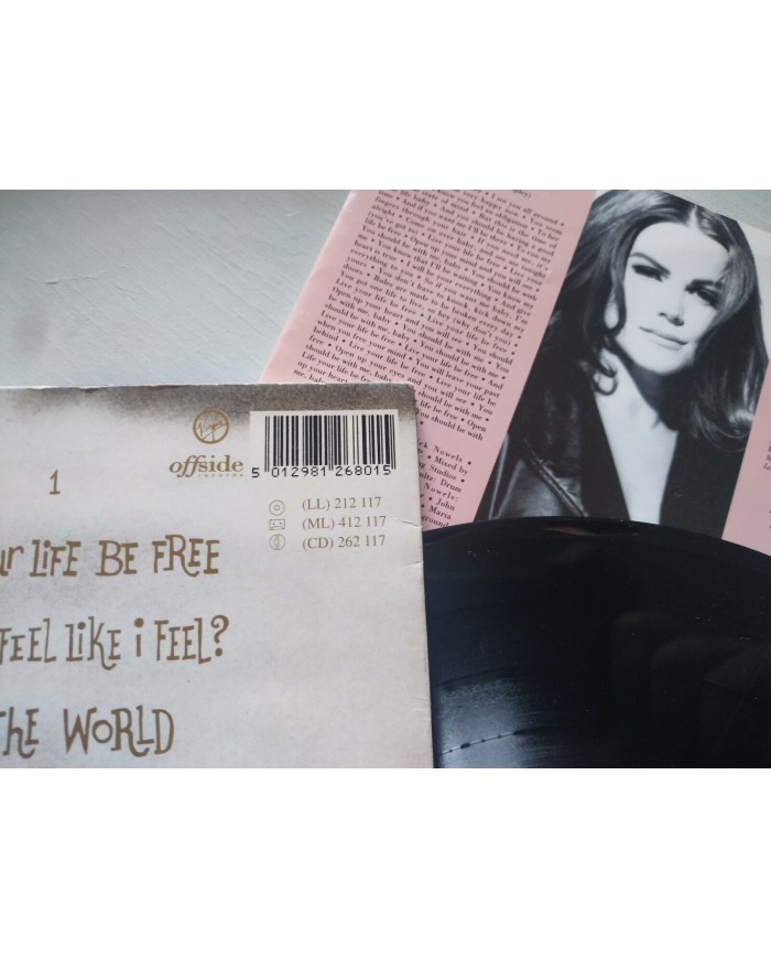 Belinda Carlisle Live your Life By Free 1991 Virgin - LP Vinilo 12" VG/VG Am