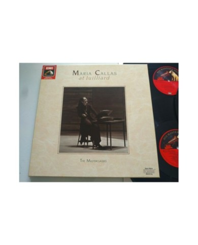 Maria Callas At Juillard The Masterclasses EMI 1987 - 3 x LP 12" Vinilo VG/VG