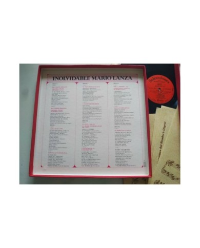 Mario Lanza Inolvidable Reader?s Digest 1977 - Caja 6 x LP 12" Vinilo VG/VG