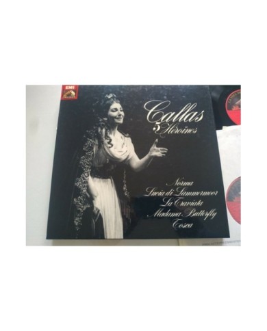 Maria Callas 5 Heroines Norma Traviata Tosca 1954 - 5 x LP 12" Vinilo VG/VG