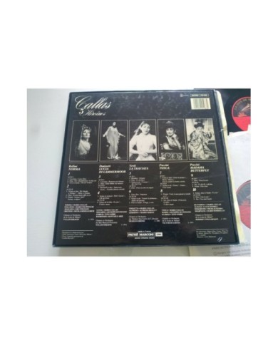 Maria Callas 5 Heroines Norma Traviata Tosca 1954 - 5 x LP 12" Vinilo VG/VG
