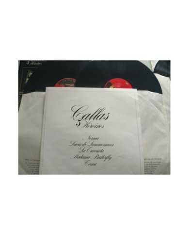 Maria Callas 5 Heroines Norma Traviata Tosca 1954 - 5 x LP 12" Vinilo VG/VG