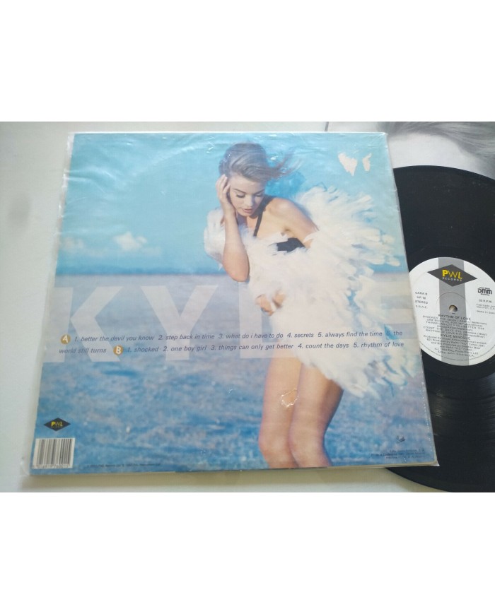 Kylie Minogue Rhythm Of Love PWL 1990 Spain First Press - LP Vinilo 12" VG/VG Am