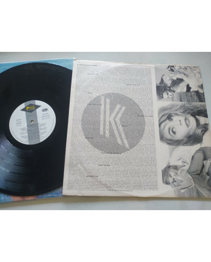 Kylie Minogue Rhythm Of Love PWL 1990 Spain First Press - LP Vinilo 12" VG/VG Am
