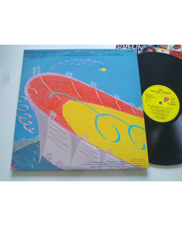The Rolling Stones Still Life American Concert 1981 EMI - LP Vinilo 12" VG/VG