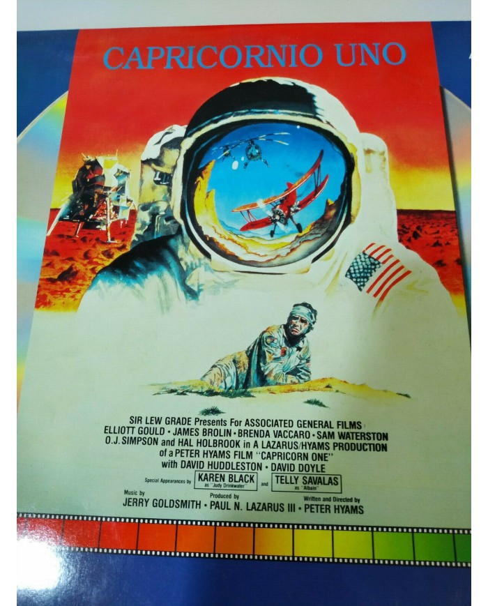 Capricornio Uno Peter Hyams Alliot Gould James Brolin - Laserdisc LD ESPA?OL Capricornio Uno Peter Hyams Alliot Gould James Brolin - Laserdisc LD ESPA?OL