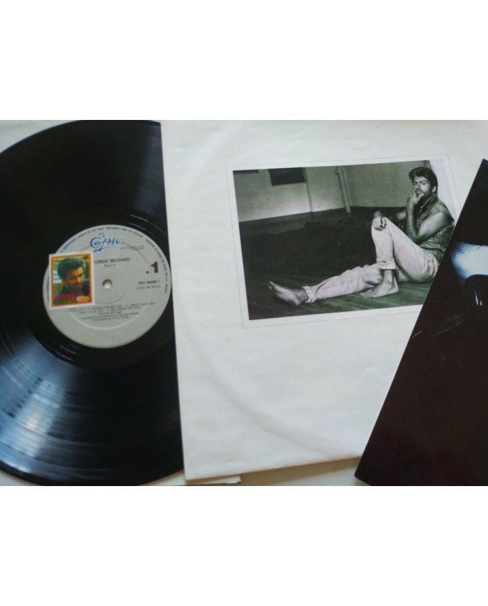 George Michael Faith Epic Spain First Press 1987 - LP Vinilo 12" VG/VG
