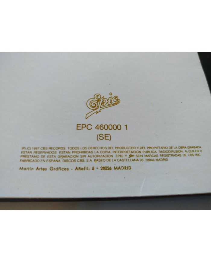George Michael Faith Epic Primera Edicion Espa?a 1987 - LP Vinilo 12" VG/VG 3T