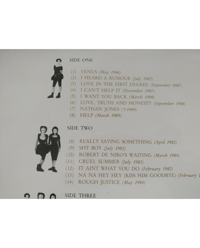 Bananarama The Greatest Hits Collection 1989 London - 2 x LP 12" Vinilo - VG/VG