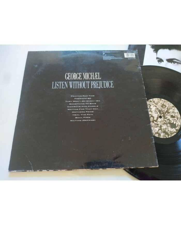 George Michael Listen Without Prejudice Epic 1990 - LP 12" Vinilo - VG/VG - 4T