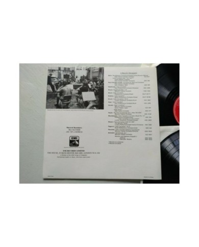 Bach Harpsichord Concertos EMI 1974 UK Edt Box 3 x LP + Libreto 12" Vinilo VG/VG