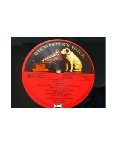 Verdi Ernani Domingo Freni Riccardo Muti Box 3 x LP + Libreto 12" Vinilo VG/VG